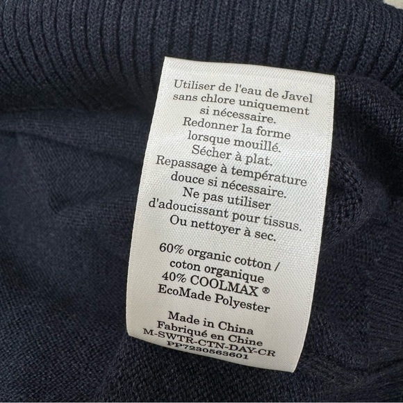 Everlane Men's No-Sweat Sweater - Heathered Midnight Sz Lg NWT - Picture 7 of 7